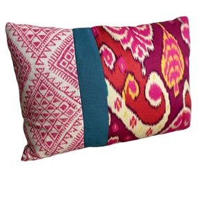 Kim Salmela Ikat Accent Pillow